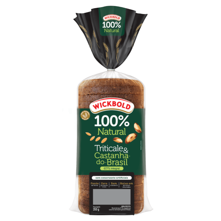 100% Natural Triticale & Castanha do Brasil