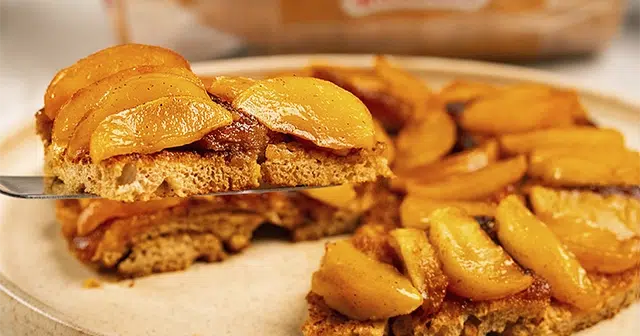 Torta de Maça com Grão Sabor Maçã, Canela e Passas