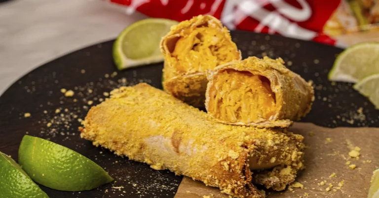 Rolinho Crocante de Frango com Cheddar