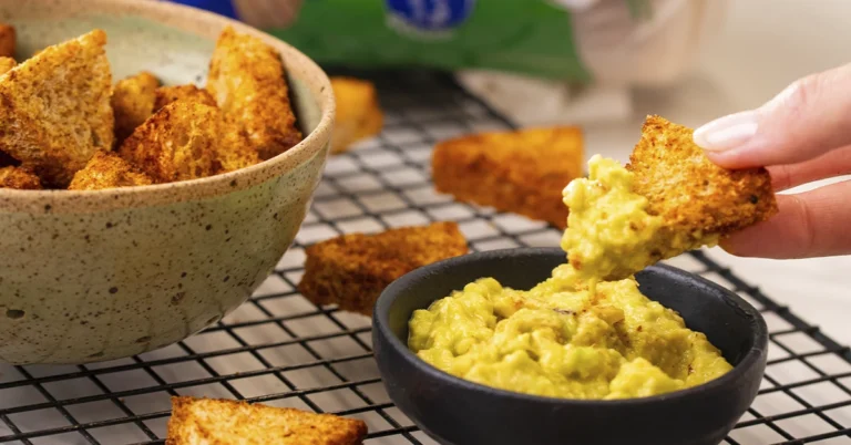 Snack Crocante de Pão 5 Zeros na Airfryer