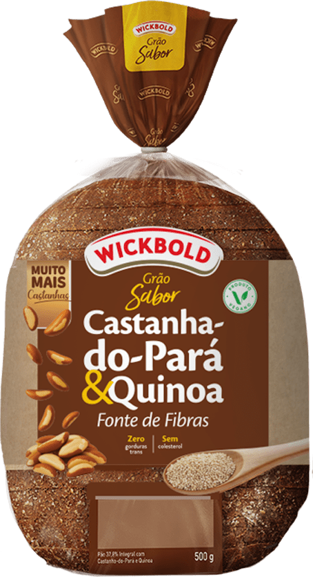 Pão Castanha-do-Pará & Quinoa