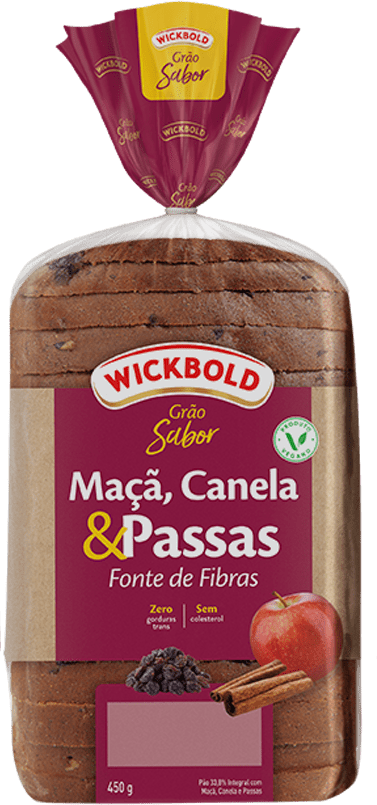 Pão Maçã, Canela & Passas