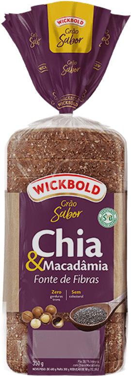 Pão Chia & Macadâmia